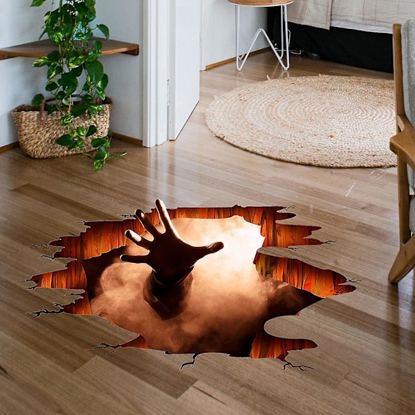 Gulv klistremerke, AFH1112, 25X70cmX2 stykker-