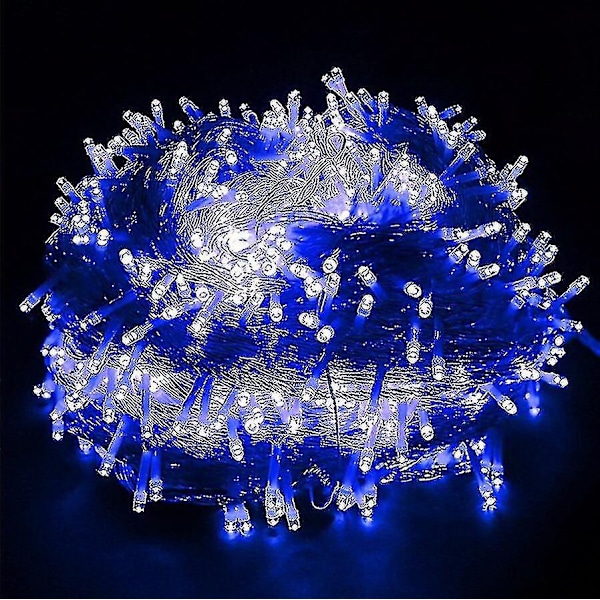 50m 100m 200m 300m 500m Jouluvalot LED Nauhavalot Ulkokäyttöön - WELLNGS Sininen Blue 100M 800LEDS