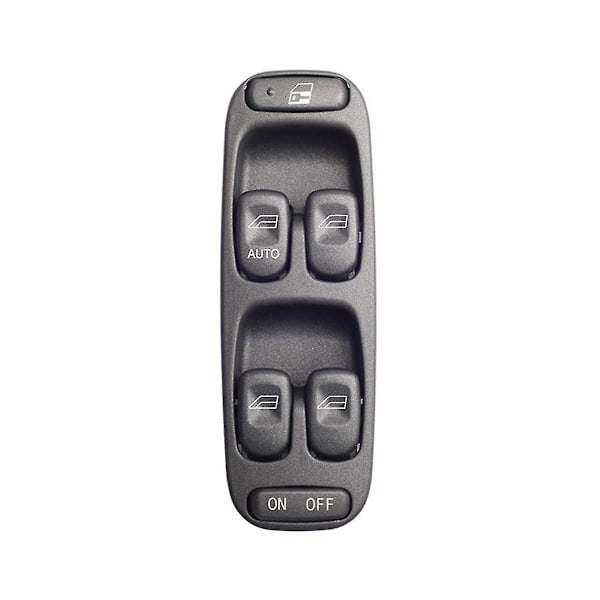 Fönsterhiss för V70 S70 Xc70 1998-2000 Fram Vänster Elektrisk Fönsterkontroll Huvudbrytare 863845【GKS】
