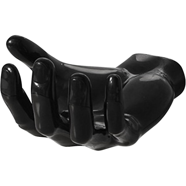 Veggmontert ballholder, håndballholder, etui, vegglagring for basketball, fotball, volleyball Black