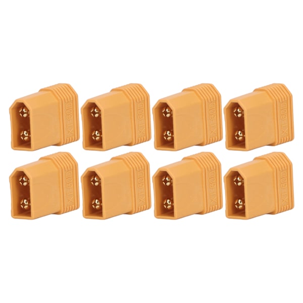8st RC XT60 hane till T hona adapter i ett stycke koppar Lättvikt Universal XT60 adapter för RC bilar Flygplan Båtar