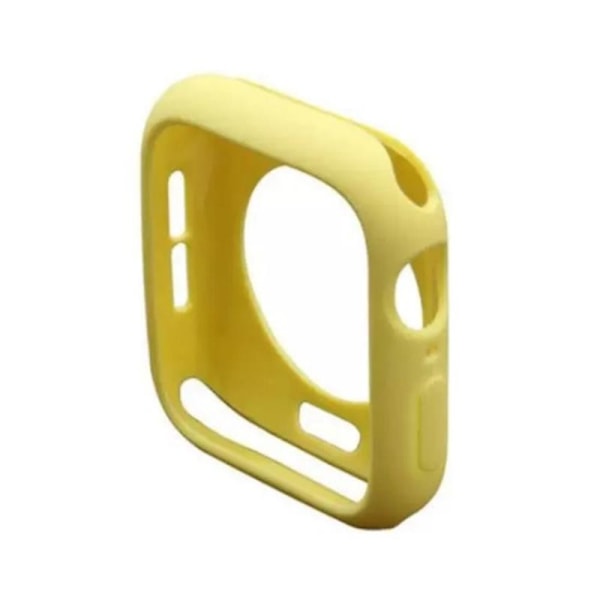 Passer til Apple Watch Series 1-6 SE Smartwatch Cover 38/40/42/44 mm Vandtæt Gul Yellow 44mm