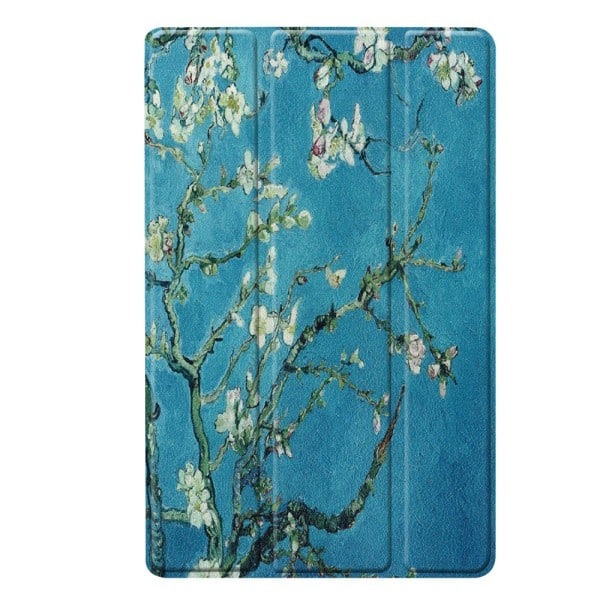 Slim Fit-deksel for Samsung Galaxy Tab A 10.1 2019 - Tre med blomster