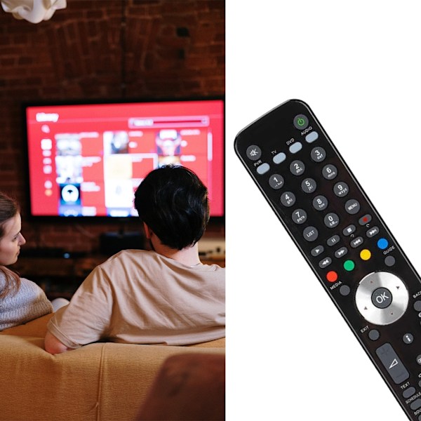 RM-F01 RM-F04 RM-E06 TV-kaukosäädin Vaihda Fit Humax HDR Freesat BOX HD-FOX
