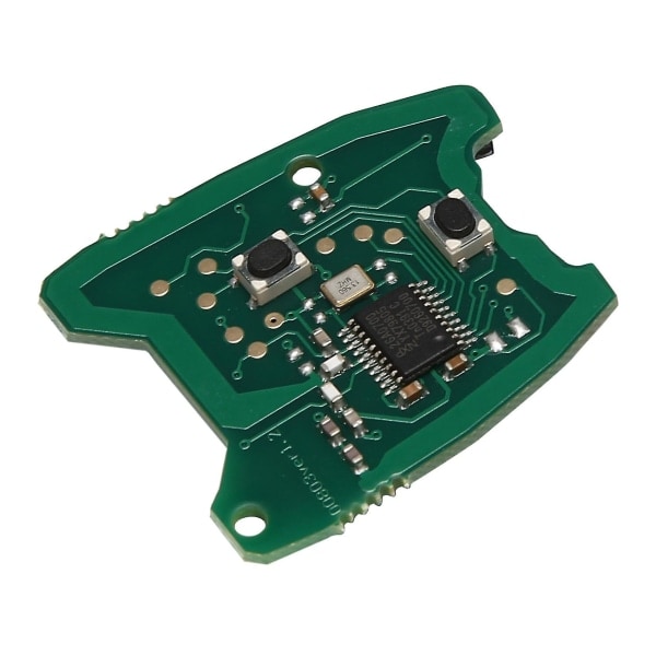 433mhz 2-knapps fjärrkontroll kretskort för Peugeot 307 / Citroen 2000-2017 73373067c[GKS]