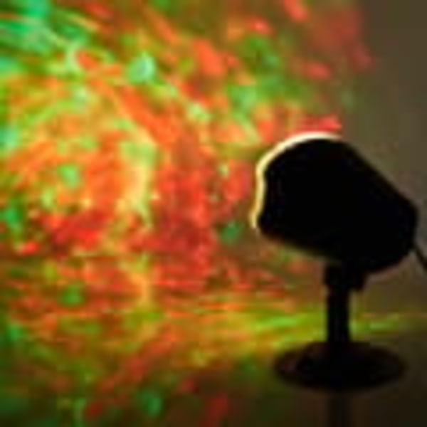 Dekorativ LED-lampa med laserprojektor och fjärrkontroll för stjärnklar himmel
