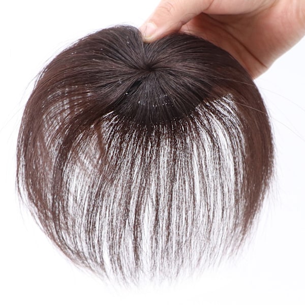 Clip-On Hair Topper Straight Extension Cover Vit Sparse Hair Hairpiece