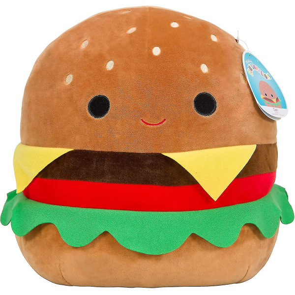 Suuri 16\" Cheeseburger - Pehmo - Pehmeä Täytetty Eläin - Täydellinen Lahja Lapsille Grey