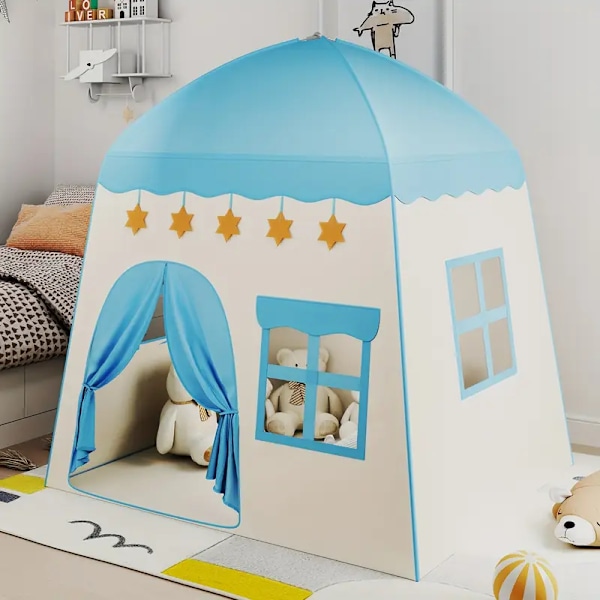 Lektält Lekhus Flicka Prinsessa Leksak Tält Pojke Inomhus Litet Hus Sovande Festivalgåva[GKS]