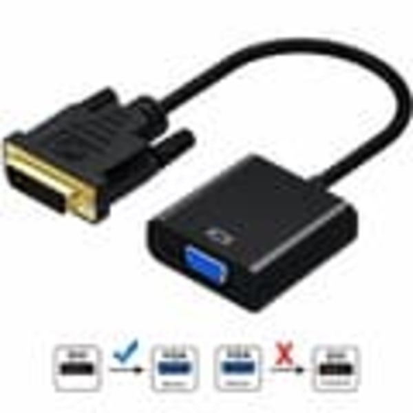 DVI-D - VGA -sovitin