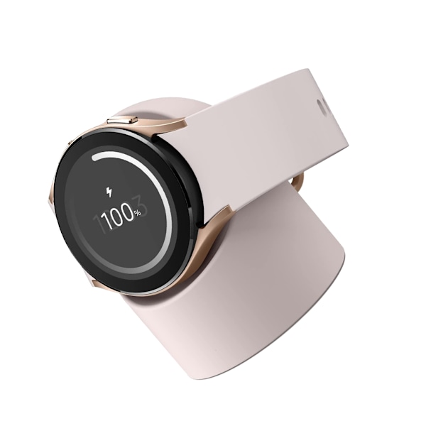 1/2/3/5 Kätevä ja monitoiminen latausteline kellolle, vaaleanpunertavan harmaa [GKS] pale pinkish grey 1 Pc