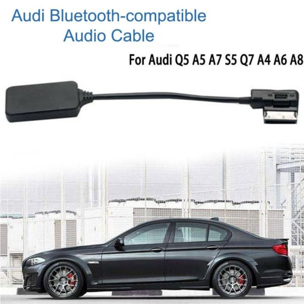 MMI Bluetooth Adapter Audio AUX Kabel för A4L A5 A6L Q7 Q5 A8