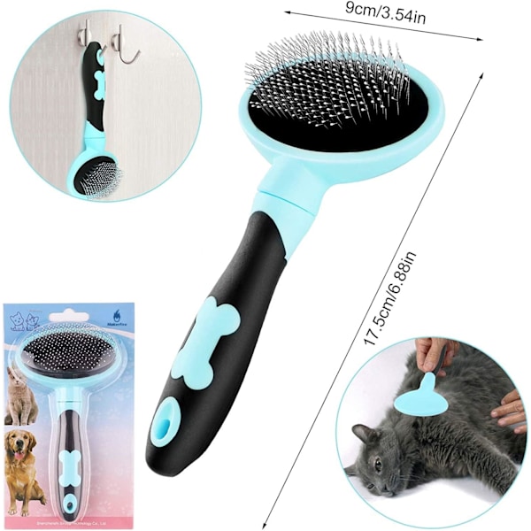 1 kpl. Kesä Pet Grooming Brush Eläintuotteet Eurooppalainen Painos