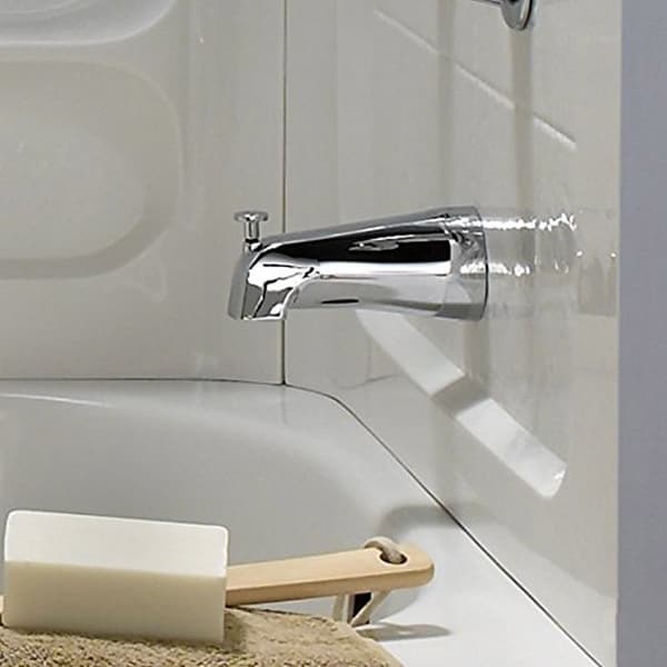Badekarhane med tud til badeværelse og bruseafleder [GKS]