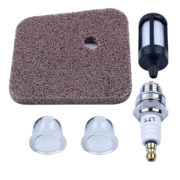 Ilmansuodatin Primer Bulb Kit Yhteensopiva STIHL FS45 FS46 FS55 C/T/R FS55RC KM55 HL45 KM55R[GKS] kanssa