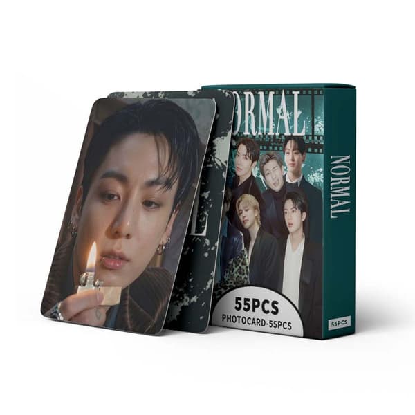 55 BTS-singleä ARIRANG KPOP -tuotteet LOMO-valokortit BTS mini-card