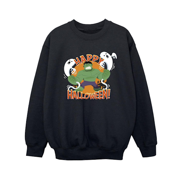 Marvel Boys Hulk Happy Halloween Sweatshirt 3-4 år Svart Black