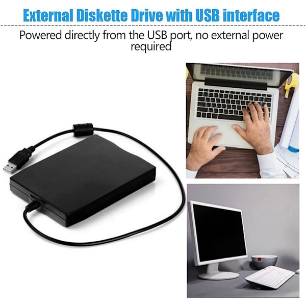 USB-levykeasema 3,5 tuumaa ulkoinen kannettava 1,44 Mt FDD-levykeasema Windows 7 8 200 -käyttöjärjestelmille