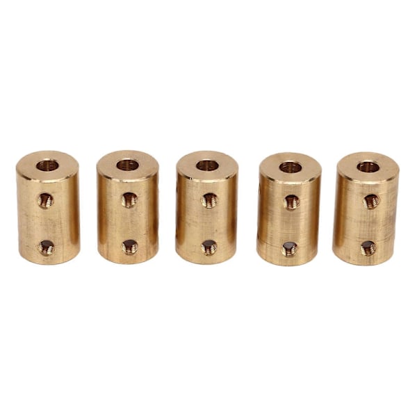 Stiv Kobling i Messing Motorakseltilkobling 5 stk 14mm OD 22mm Lengde 5 Til 8mm ID Bore【GKS】