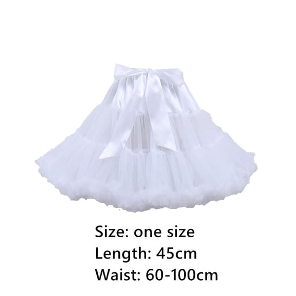 Underkjol Kjol VIT ONE SIZE vit[GKS] white One Size