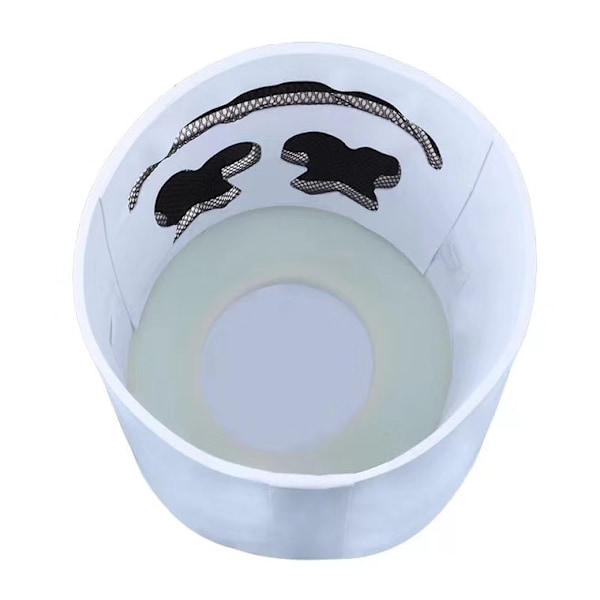 Marshmallow DJ-maske med lysende baratmosfære-rekvisitter