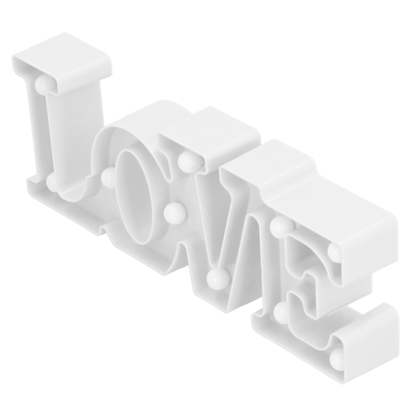 LOVE-lamppu 10 LED yövalo kosintaan, tunnustukseen, häihin