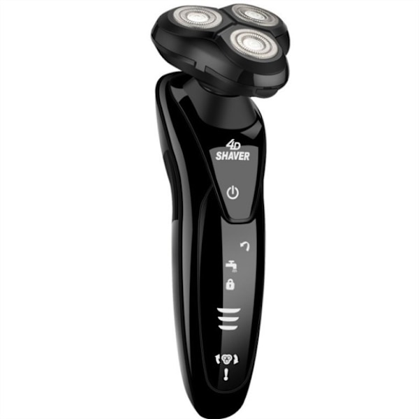 Ny 9001 elektrisk barbermaskin multifunksjonell 4D flytende elektrisk barbermaskin herre trehoders barbermaskin skjeggbarbermaskin