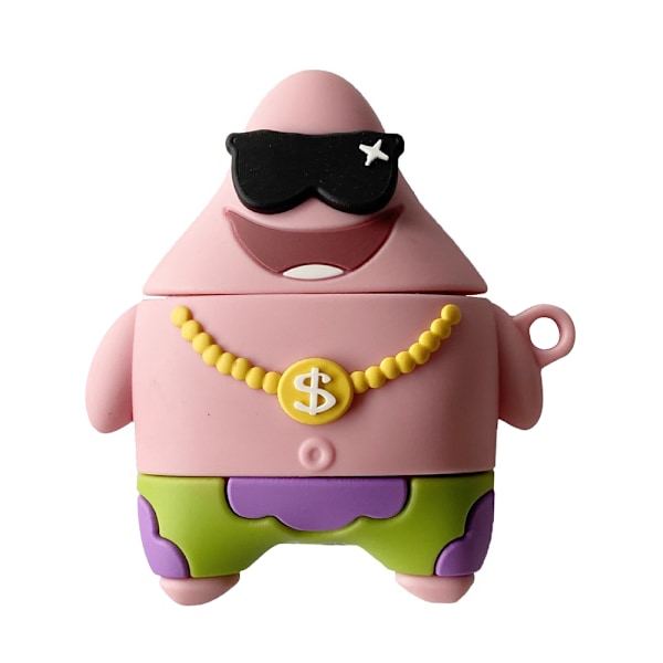 Sødt Airpods cover Sødt hovedtelefonetui Hætte cov Pai Daxing 1st/2nd generation