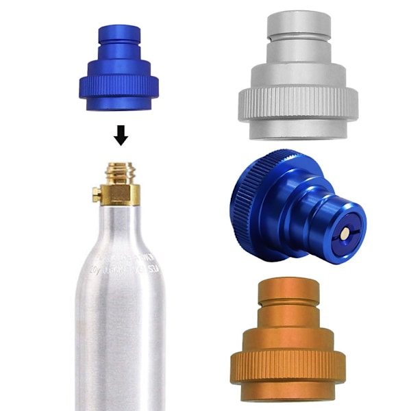 CO2 Hurtigkoblingsadapter for SodaStream Art, Terra, DUO ti[GKS] Gold TR21-4