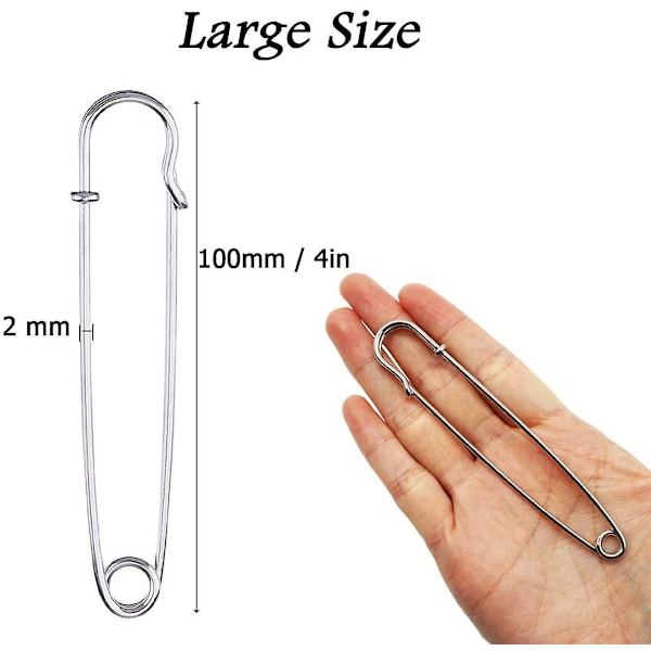 20 kpl suuria hakaneuloja 10 cm, kiltaneuloja, erittäin suuria neuloja, vahvoja huovutusneuloja