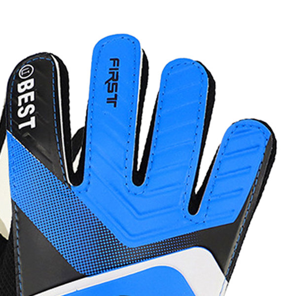 2 STK Børne Målmandshandsker Anti-kollisions Fodbold Målmand Beskyttelseshandsker Blå 16‑17cm/6.3‑6.7in