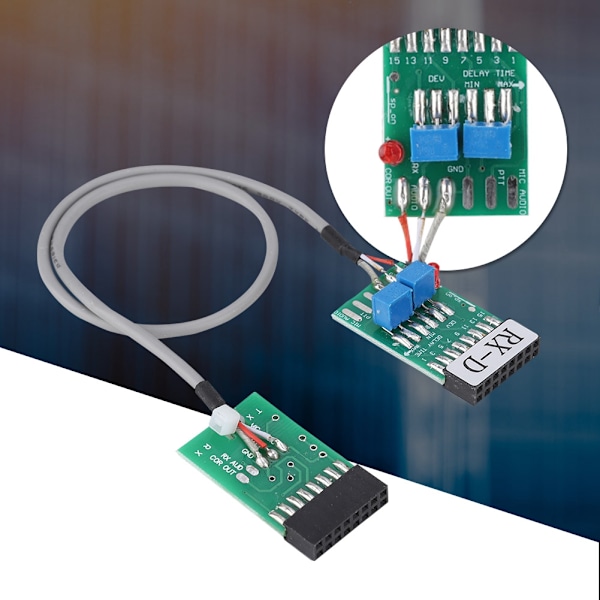 Radio Repeater Enveis Forsinkelseskabel Ledning For Motorola GM300 GM338 GM3188 GM3688