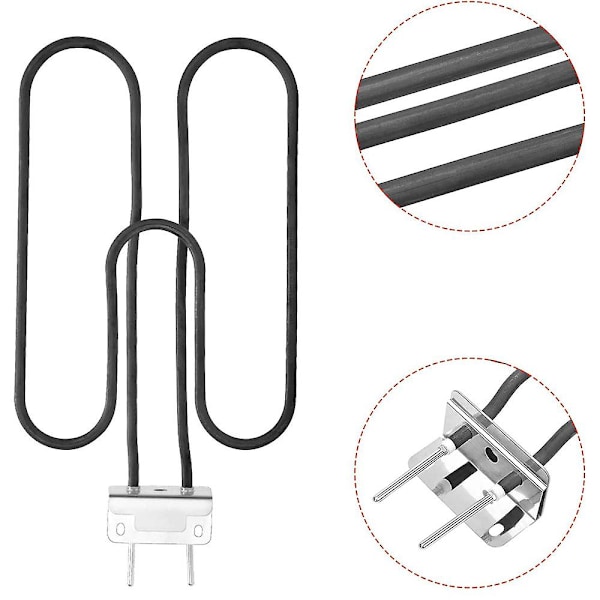 Grillielementti Weber sähkögrilliin 66631 / 65621 lämmityselementti (230v 2200w) Q140 / Q1400 Eu