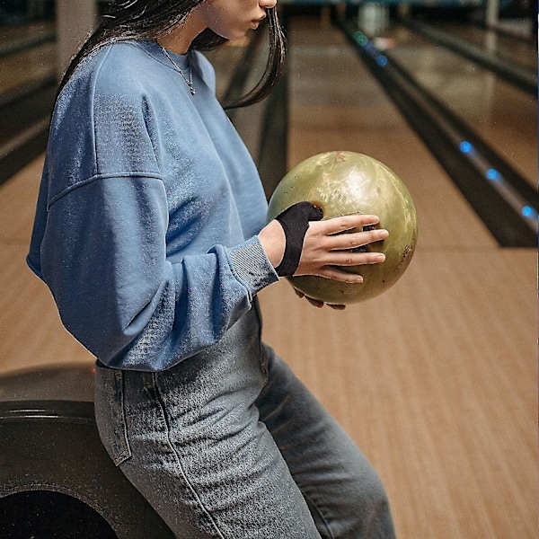 Slidstærk tommelfingerbeskytter til bowling - Universal unisex tommelfingerbeskytter til voksne