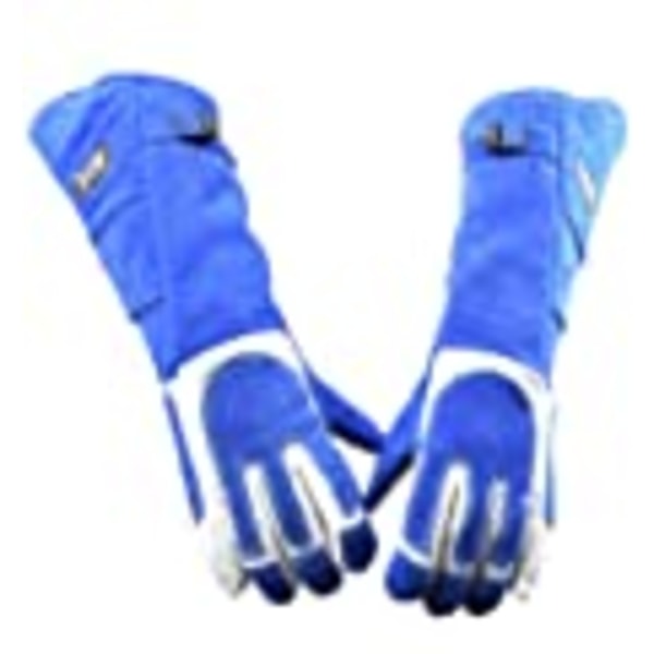 Antibitskyddshandskar från djur Mjukt läder Förtjocka anti-scratch Handskar Bittåliga skyddshandskar (XL)