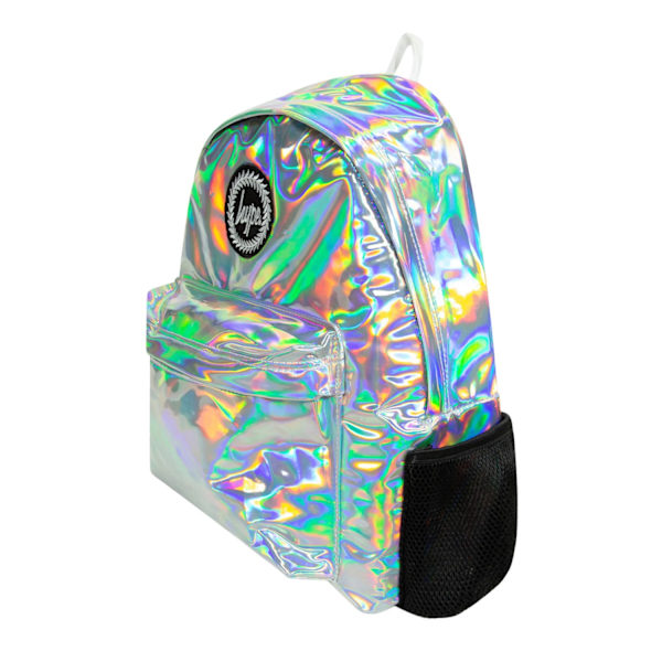 Hype Holographic Reppu, Yksi Koko, Hopea Hopea Silver One Size