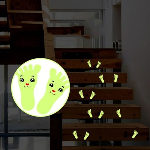 10 Par Lysende Fotklistremerker Gratis Klistremerker For Vegg Hall Egg