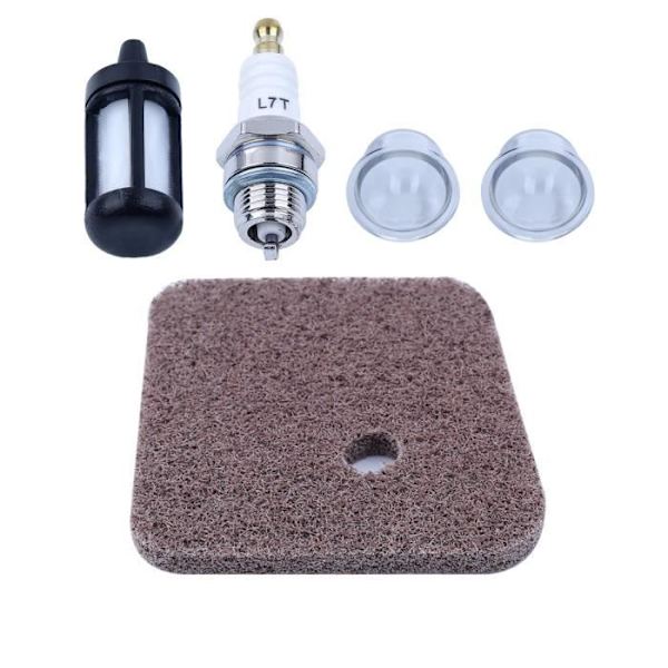 Ilmansuodatin Primer Bulb Kit Yhteensopiva STIHL FS45 FS46 FS55 C/T/R FS55RC KM55 HL45 KM55R[GKS] kanssa