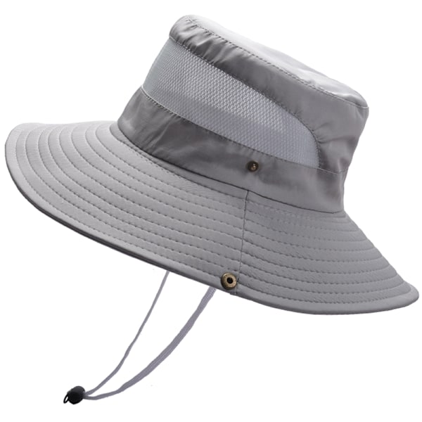 Vikbar UV-skyddande bergsklättringshätta / Utomhuscampinghatt Black