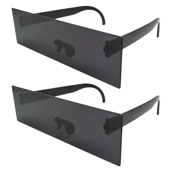 2 delar fyrkantiga solglasögon Nyhet Solglasögon Mode Sungla