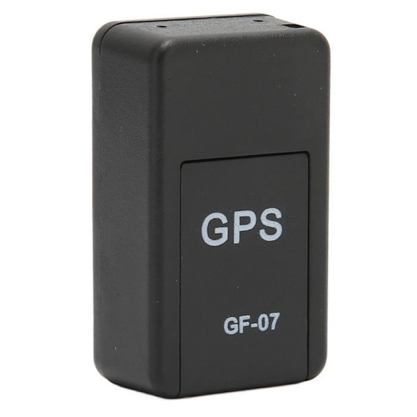 HURRISE mini GPS-lokalisator Magnetisk GPS-lokalisator, sanntidsinnspillingsalarm, mini multifunksjons GPS-sporer