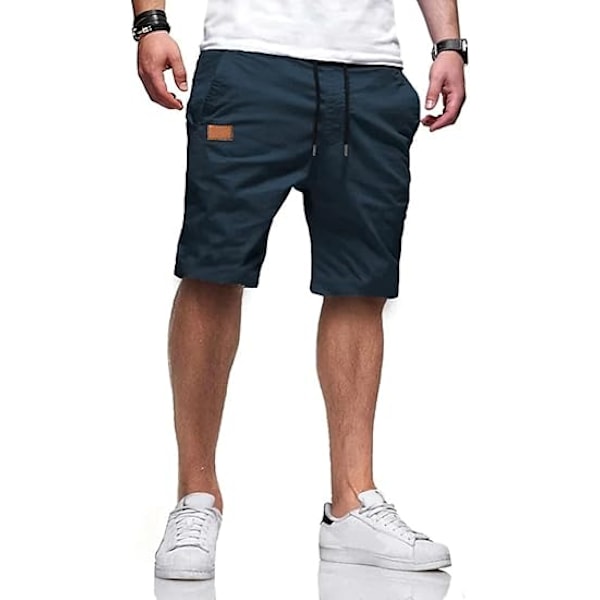 Nye Herre Rett - Klipp 5 - Tommers Bukser med Lær - Lappverk: Casual, Sporty og Ideell for Jobb - stil Look