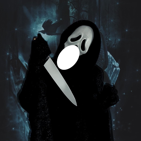 keland Pelottava Ghostface-naamio Scream-naamio Pelottava Halloween Cosplay-rekvisiitta