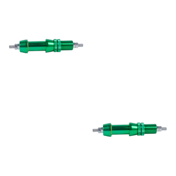 1/2/3/5 Aluminium Legering Bowfishing Flue Fiskestang Hjul Mount Hjul Grøn 21x3.5x3.5cm[GKS] Green 21x3.5x3.5cm 2Set