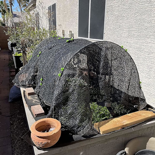 Trädgårdsnätbågar, växthusbågar, växthusbågar för trädgård, DIY växthusbågar, polytunnel stödram för trädgård 30pcs (10pcs)