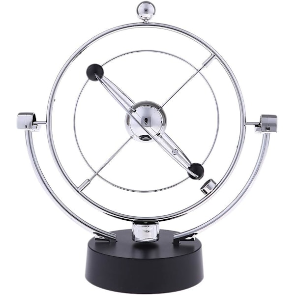 Elektronisk Evighetsmaskin Leke Simulering Galakse Ring Modell Roterende Balanse Ball Fysikk Vitenskap Leke Beste Kontorpult Dekor