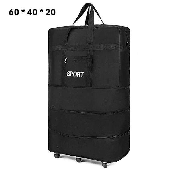 42" 6 Wheel Extra Large Lightweight Suitcase Travel Bag UK STOCK