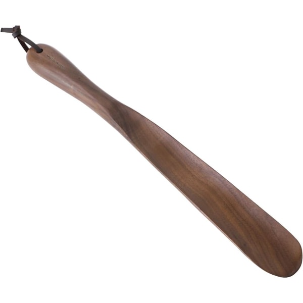 Skohorn i trä, 38 cm långt handtag, lämplig för äldre män kvinnor