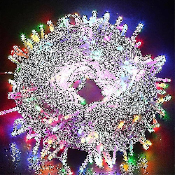50m 100m 200m 300m 500m Jouluvalot LED Nauhavalot Ulkokäyttöön - WELLNGS Monivärinen Multicolor 50M Connectable