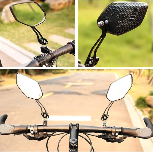Cykel bakspejl, elbil bakspejl, elektrisk
